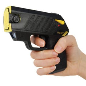 Taser® Pulse Plus with Laser in right hand