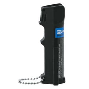 Mace® Triple Action Police Pepper Spray side view features