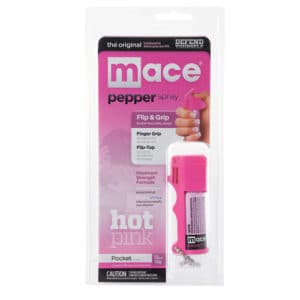 Mace Hot Pink Pepper Spray Pocket Model package view