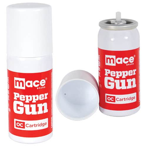Mace Pepper Gun Refill OC cartridge canister