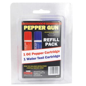 Mace Pepper Gun Dual Pack OC/Water Refill package view