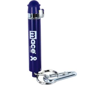 Mace Keyguard® Pepper Spray - front view Blue