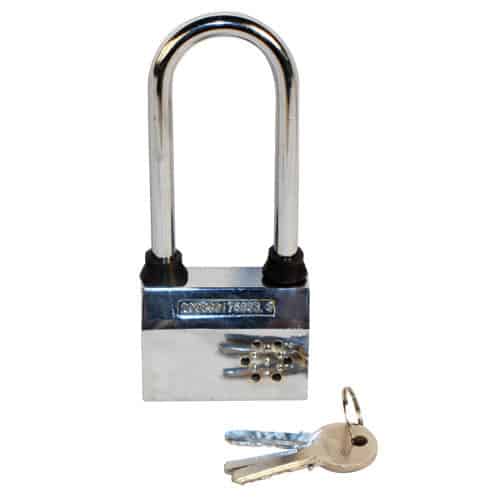 SECURITY ALARM PADLOCK, LARGE with keys