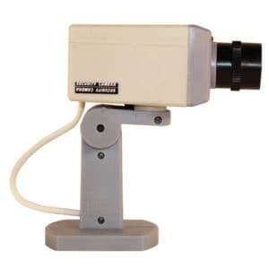 Indoor Motion Detecting Dummy Camera side view