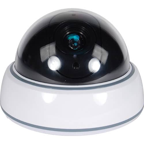 Dummy Dome Camera With LED, White Body