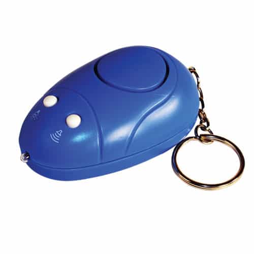 Keychain Alarm with Light side view