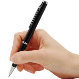 Pen Knife writing view - BLACK