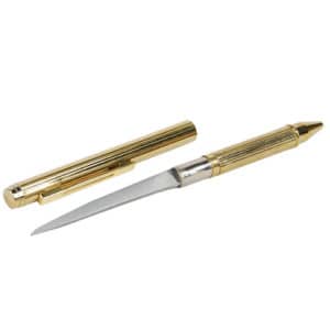 Pen Knife open view - GOLD