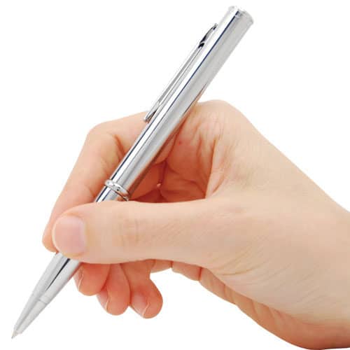 Pen Knife writing view - SILVER