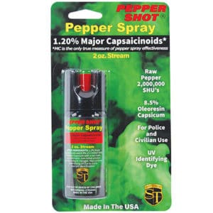 Pepper Shot 1.2% MC 2 oz Pepper Spray package view