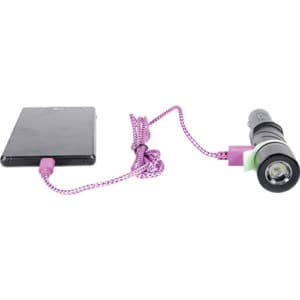 8-N-1 Car Charger Power Bank Auto Safety Tool adapter - PINK