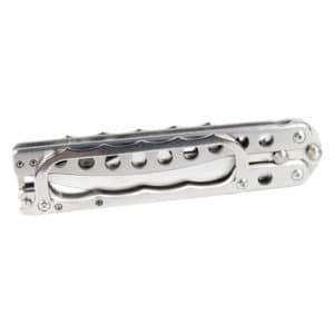 Butterfly Trench Knife closed view - Stainless Steel