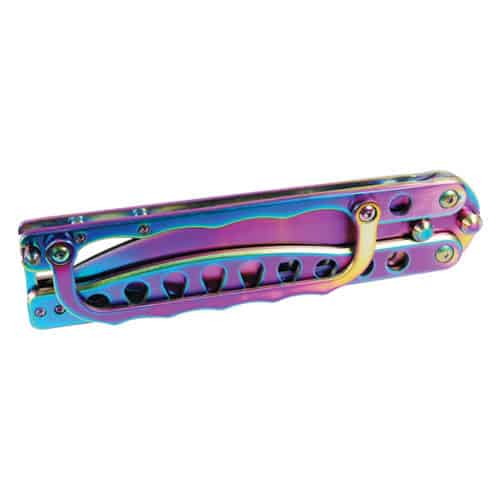 Butterfly Trench Knife closed view -Plasma