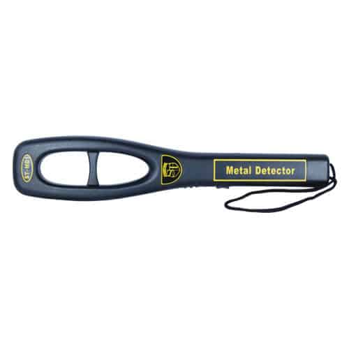 Safety Technology Hand Held Metal Detector front view