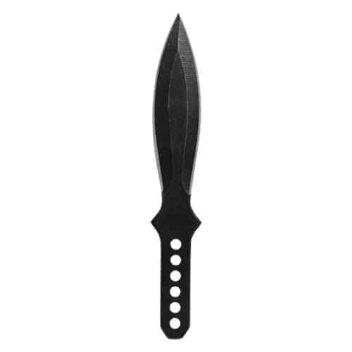 Throwing Knife 2 Piece Black front view