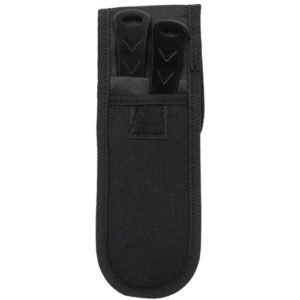 2 Piece Throwing Knife Black case view