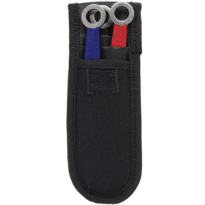 3 Piece Throwing Knife Assorted Color – Black, Blue, Red case view