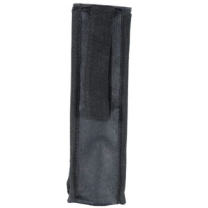 Automatic Expandable 21.5″ Steel Baton Black Handle case back view