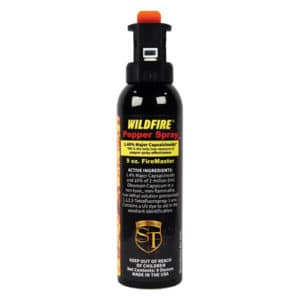 Wildfire™ 1.4% MC Pepper Spray Fogger - 16 oz Pistol Grip spray view