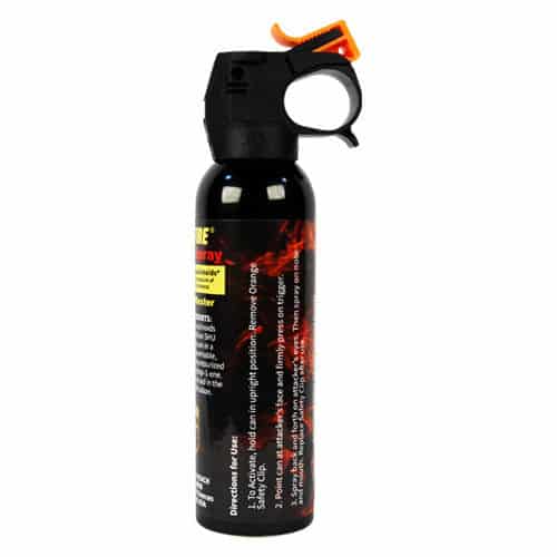 Wildfire™ 1.4% MC Pepper Spray Fogger - 16 oz Pistol Grip side view
