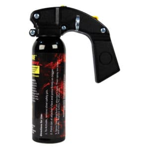 Wildfire™ 1.4% MC Pepper Spray Fogger - 16 oz Pistol Grip handle view