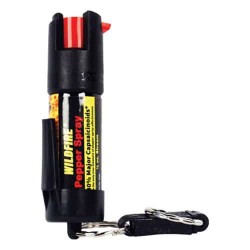 Wildfire™ Pepper Spray With Belt Clip and Quick Release Key Chain