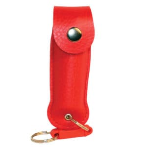 Wildfire™ Pepper Spray 1.4% MC 1/2 oz With Leatherette Holster - RED