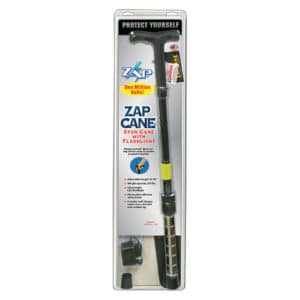 ZAP™ Stun Cane with Flashlight package view