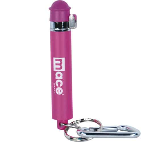 Mace Keyguard® Pepper Spray - front view Pink