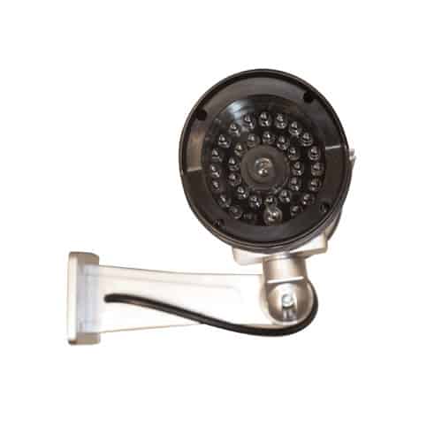 Bullet Style IR Dummy Camera – Gray front view
