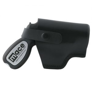 Mace® Pepper Gun Leather Holster in Use