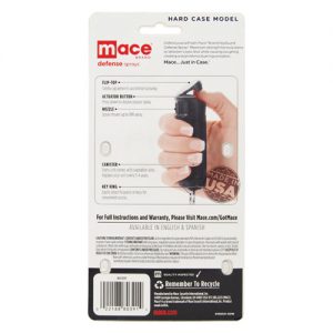 Mace® Pepper Spray Hard Case Instructions