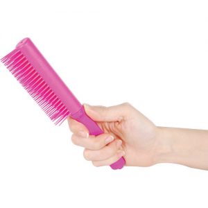 Pink Plastic Comb Knife