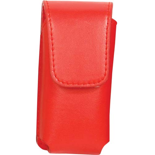 Leatherette Holster for Li'L Guy Stun Gun - front view Red