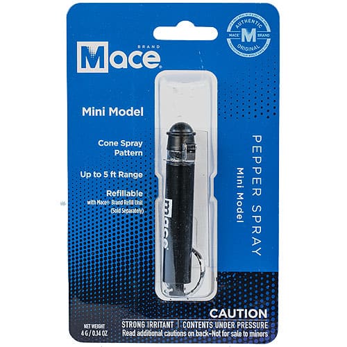 Mace Mini Model Pepper Spray - front view package