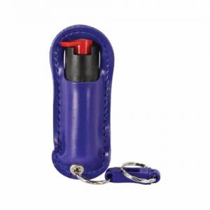 Pepper Shot 1.2% MC ½ oz Halo Holster - Blue front view