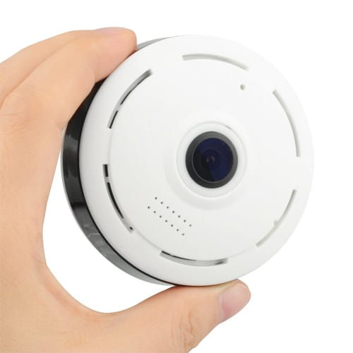 HD Fish Eye Camera with Wi-Fi and DVR hold with hand