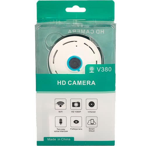 HD Fish Eye Camera with Wi-Fi and DVR Box