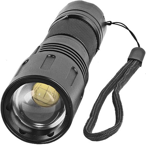 Compact Flashlight Front View
